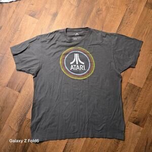 Grey Atari graphic tee gaming size XL